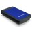 External Transcend HDD |  ( 4TB ) 2.5" Portable HDD, StoreJet H3B, Blue, Anti-shock TS4TSJ25H3B