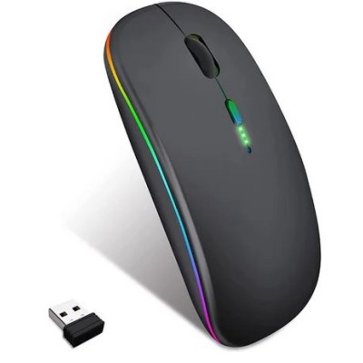 Mouse WIC |  WIRELESS  USB ( Black / GRAY )