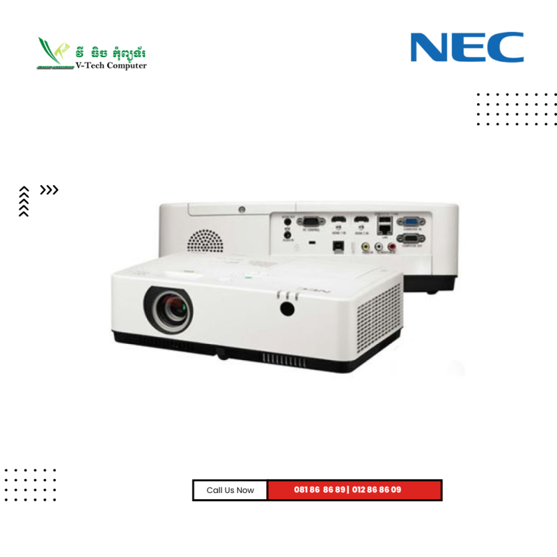 Projector NEC | NP-ME453XG-XGA (1024x768)-4600Lumens