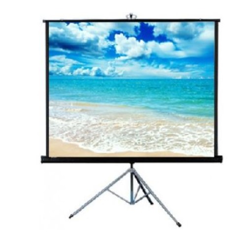 Projector ​ SCREEN | TruVision tripod screen 2.4 x 2.4M, 96" x 96" matte white (TA-S96MC)