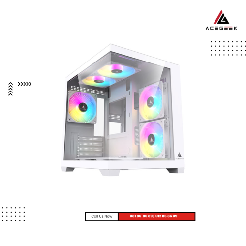 Case Acegeek | Neptune  (M-ATX) -White