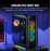 Case CORSAIR | iCUE 5000T RGB Tempered Glass Mid-Tower Smart Case, Black