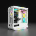 Case CORSAIR | iCUE 5000T RGB Tempered Glass Mid-Tower Smart Case, White