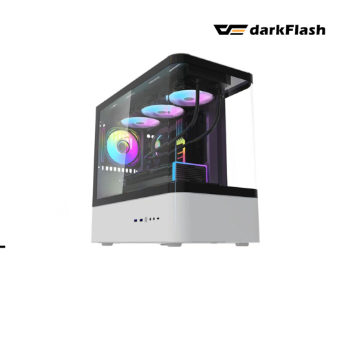 Case DarkFlash | HM1 -White M-ATX