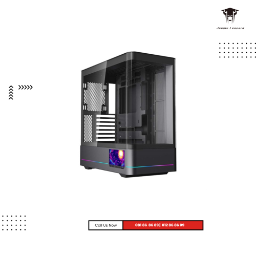 Case JUNGLE LEOPARD | AC-02 BLACK