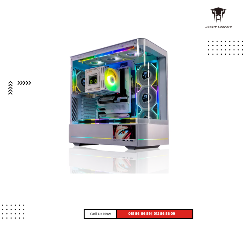 Case JUNGLE LEOPARD | AC-02 WHITE