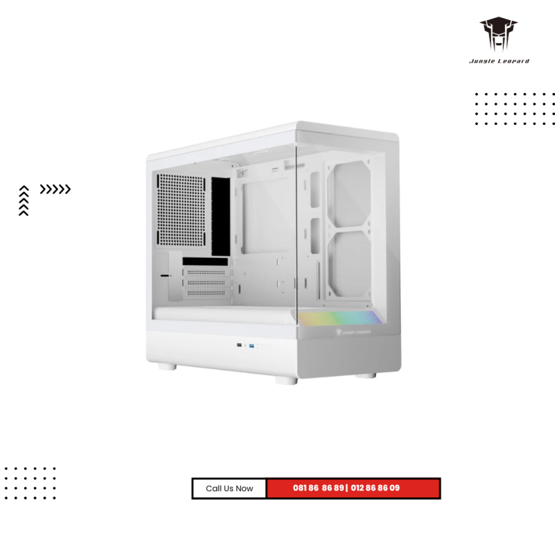 Case JUNGLE LEOPARD | MS-01 -White