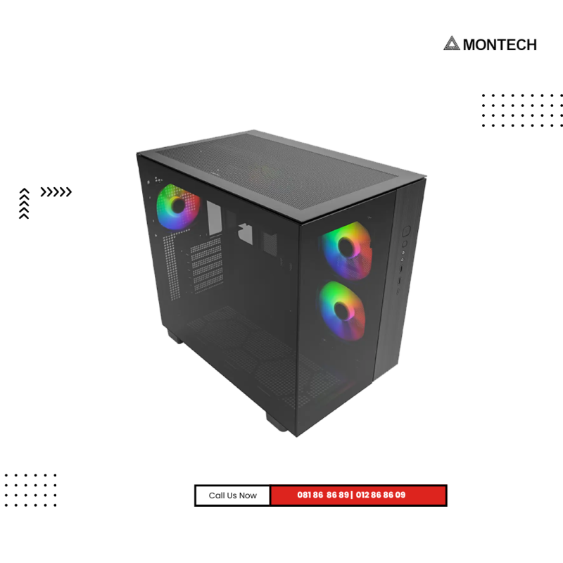 Case MONTECH | KING 65 PRO- BLACK