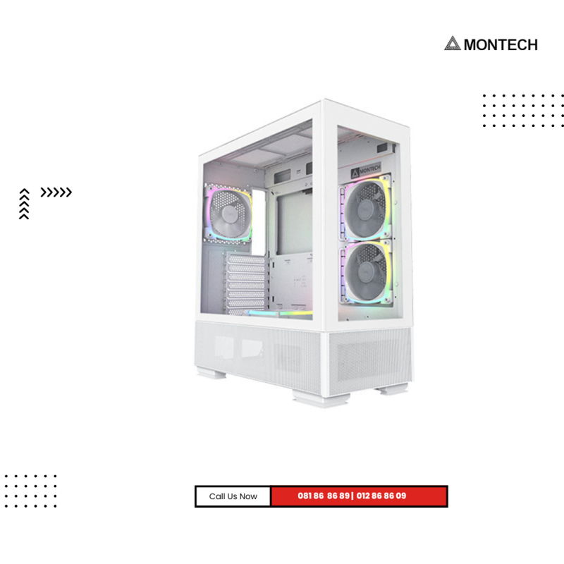 Case MONTECH | SKY TWO -WHITE