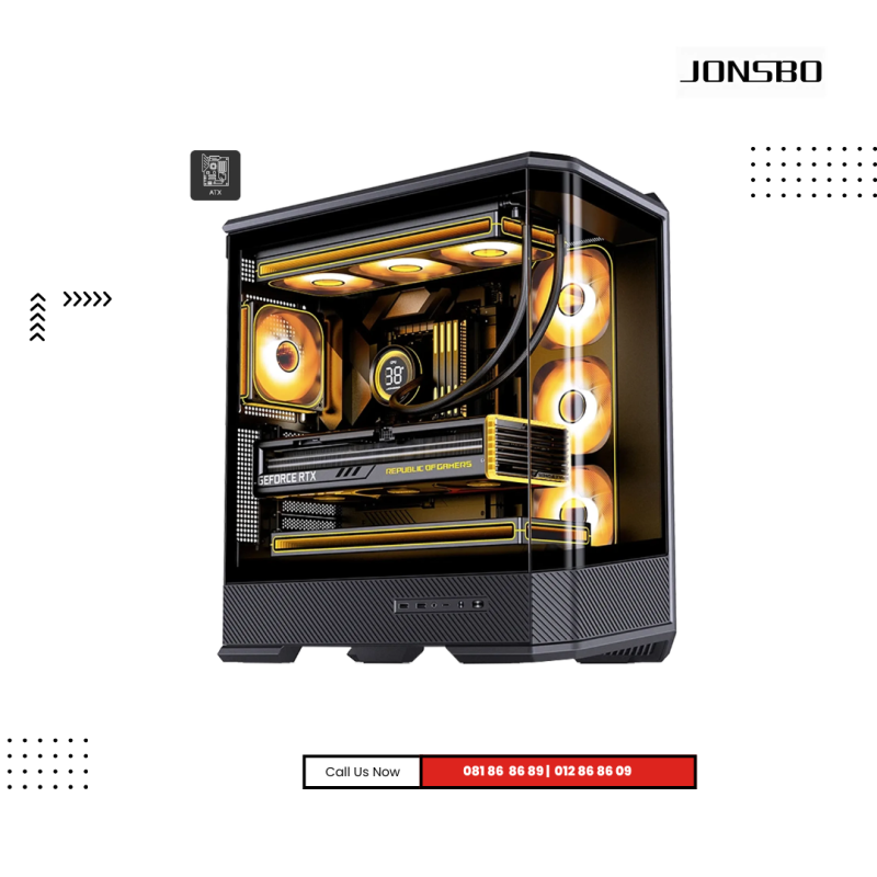 Case JONSBO | D400 Black