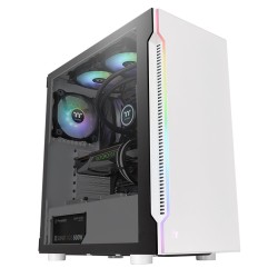 Case Thermaltake | H200 TG Snow Case, White Color