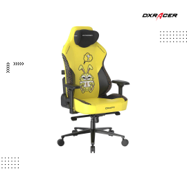 Chair DXRacer | Craft Rabbit in Dino Yellow Black Gaming Chair Size L
