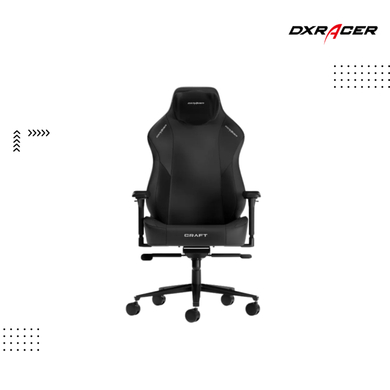 Chair DXRacer | Craft Series Black White Gaming Chair Size L