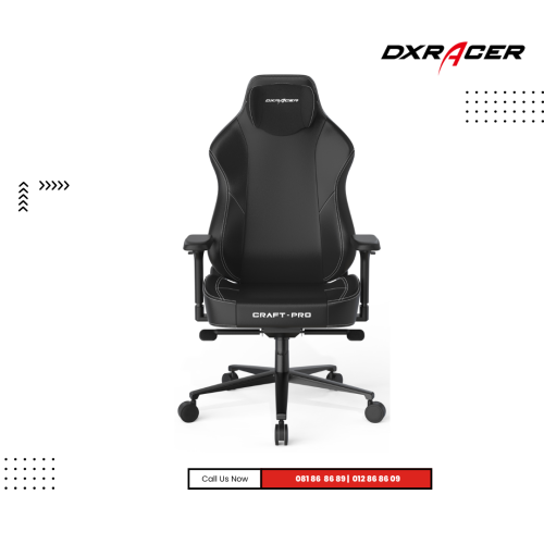 Chair DXRacer | Craft Series Black White Gaming Chair Size L