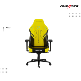 Chair DXRacer | Martian Series Black Yellow Gaming Chair Size L