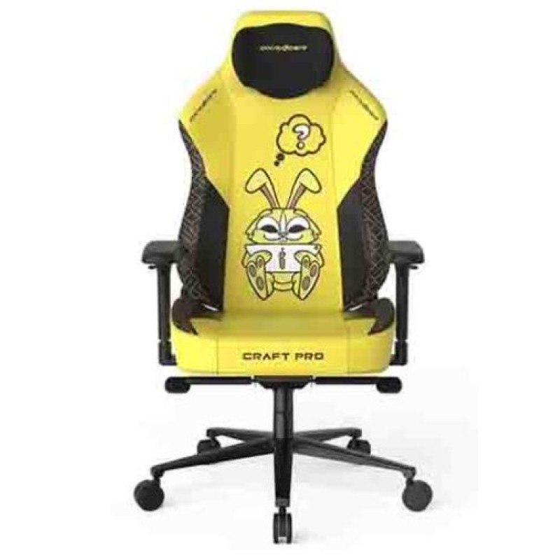 Chair DXRacer | Craft Rabbit in Dino Yellow Black Gaming Chair Size L