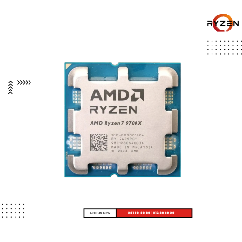 CPU AMD 7 | AMD Ryzen™ 7 9700X ( Tray ) ( 12 Core, 24 Threads)