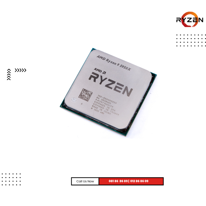 CPU AMD 9 | AMD Ryzen™ 9 5950X ( New Tray ) ( 16 Core, 32 Threads)