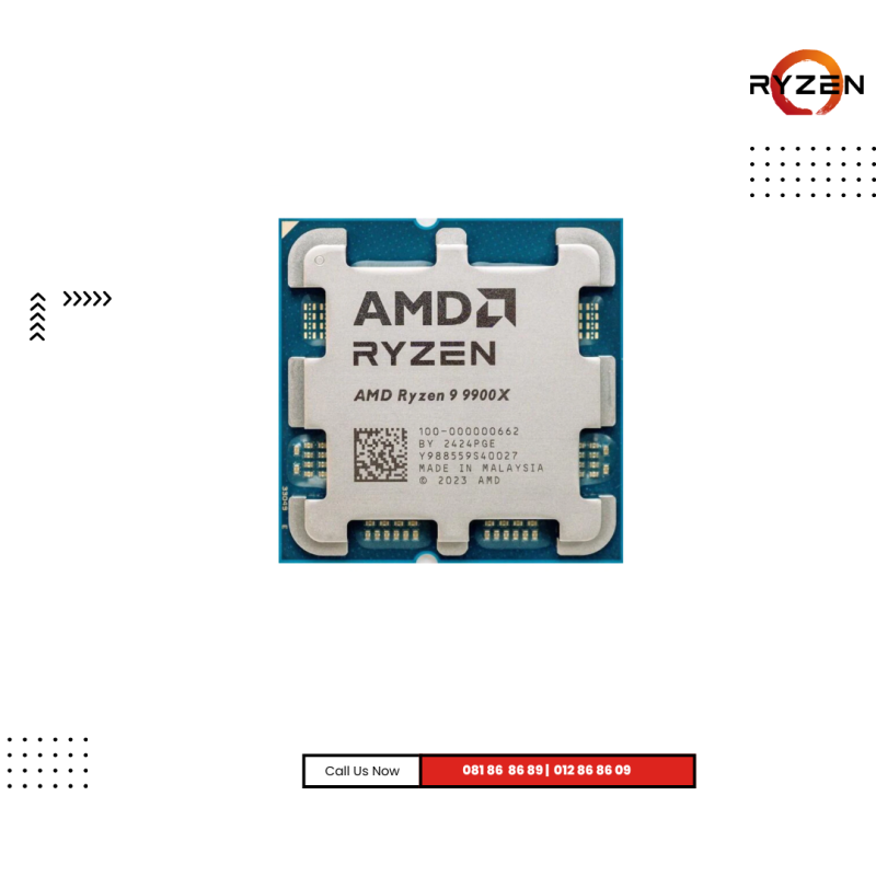 CPU AMD 9 | AMD Ryzen™ 9 9900X  ( Tray ) ( 12 Core, 24 Threads)