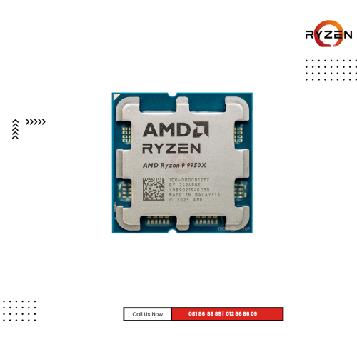 CPU AMD 9 | AMD Ryzen™ 9​​ 9950X ( TRAY  ) ( 16 Core, 32 Threads)