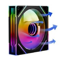 Case Fan | Jungle Leopard Prism 4 EX BLack Reverse