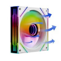 Case Fan  | Jungle Leopard Prism 4 EX White Reverse