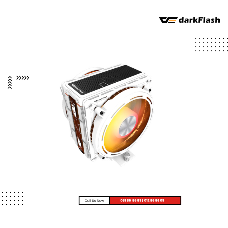 Fan CPU | DarkFlash E400 Plus- White