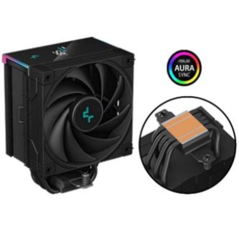 Fan CPU | Deepcool AK500S Digital (Max TDP 240W)- Black