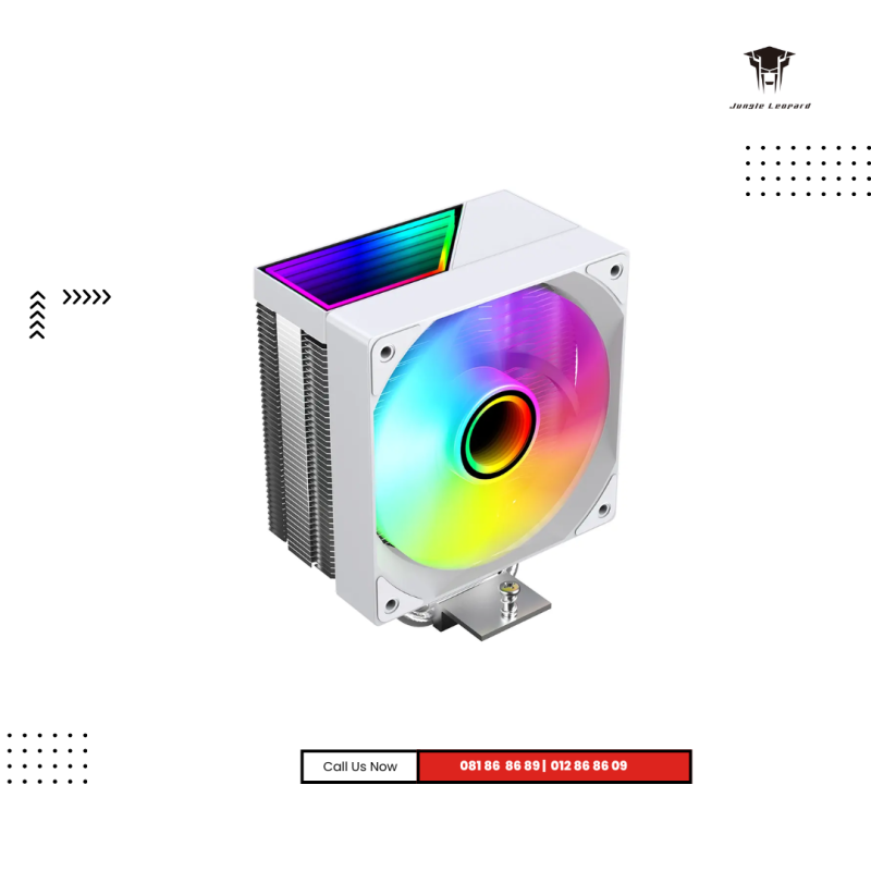 Fan CPU | Jungle Leopard KF400 White ( ARGB Version )