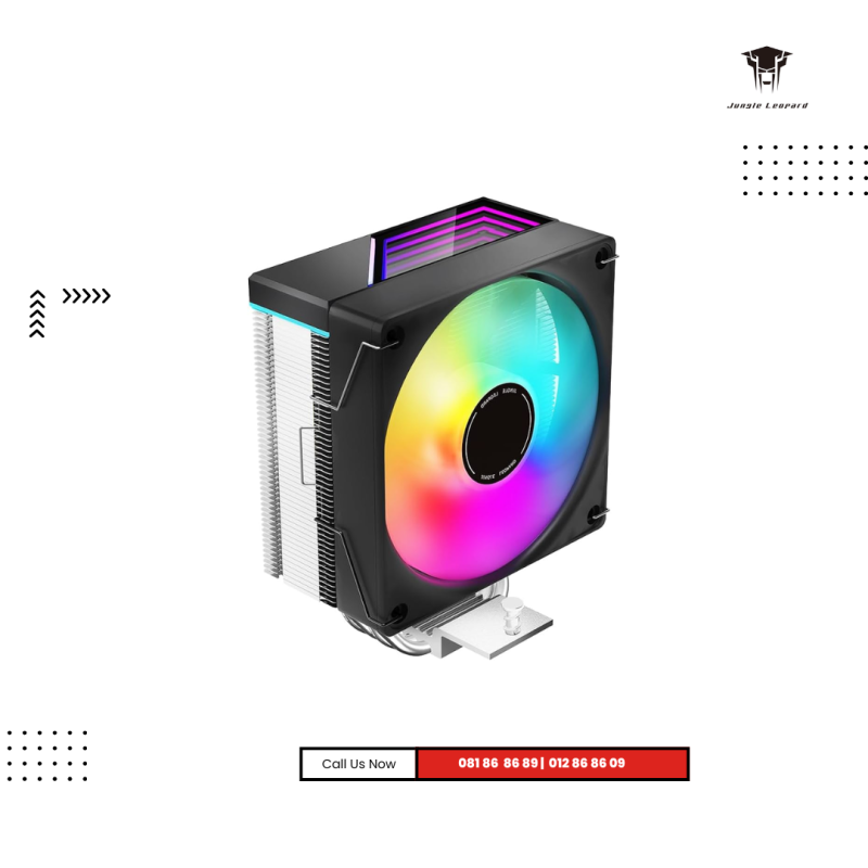 Fan CPU | Jungle Leopard KF400X -Black LED