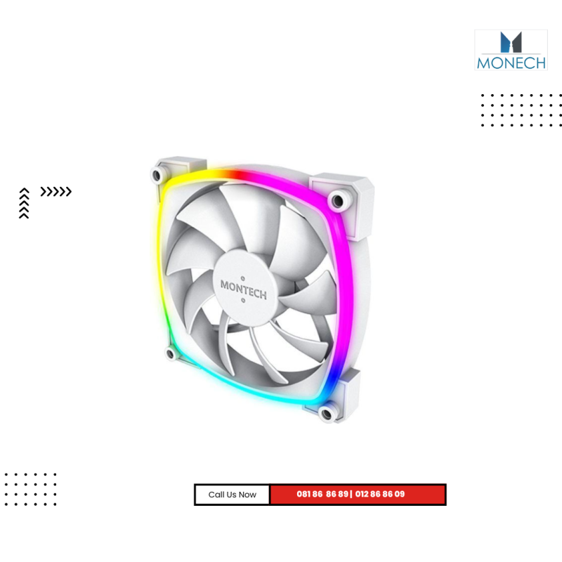 Case Fan | Montech AX 120 PWM -WHITE