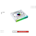 Case Fan | Acegeek TURBINE Black /White Reverse