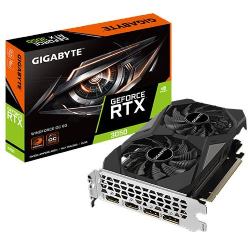 GPU GIGABYTE  |  NVIDIA GeForce®  RTX 3050 Eagle -OC ( 6GB)