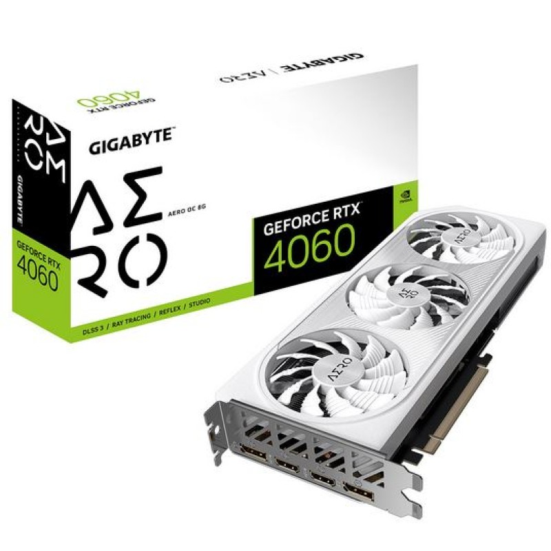 GPU GIGABYTE | NVIDIA GeForce® RTX™ 4060 AERO-OC ( 8GB )