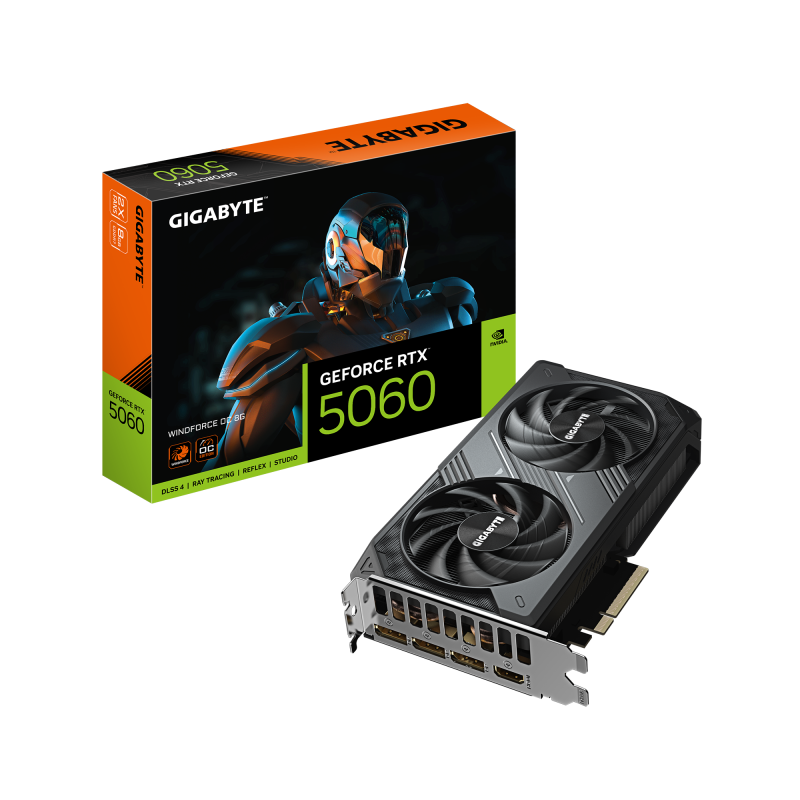 GPU GIGABYTE | NVIDIA GeForce® RTX 5060 Ti WINDFORCE ( 8GB)