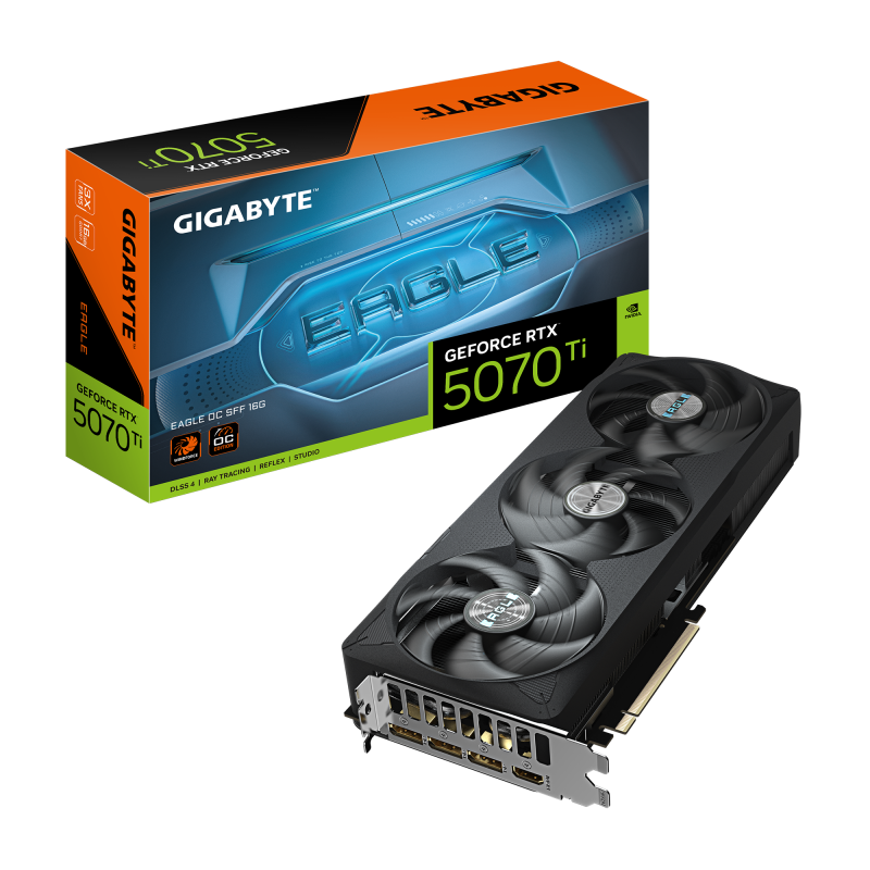 GPU GIGABYTE  | GeForce  RTX™ 5070 Ti EAGLE OC SFF ( 16GB )