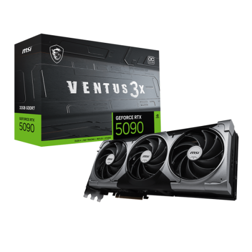 GPU MSI | NVIDIA GeForce® RTX 5090 ( 32GB ) Ventus 3X OC