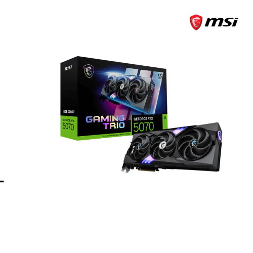Graphic Card | MSI NVIDIA GeForce® RTX™ 5070 ( 12GB )  GAMING TRIO OC