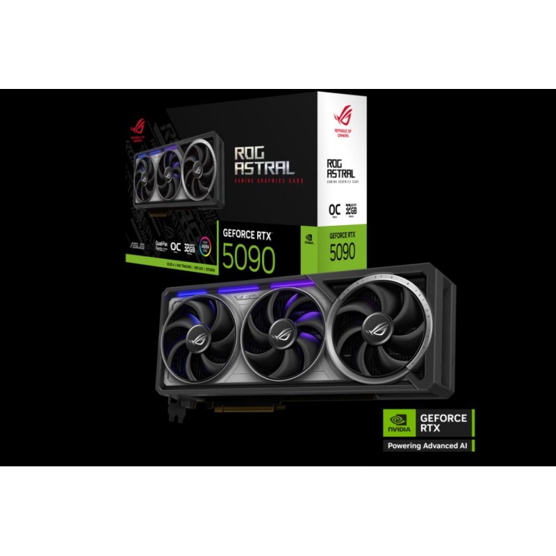 GPU ASUS  | NVIDIA GeForce® RTX™ 5090 -( 32GB )  GDDR7 OC Edition