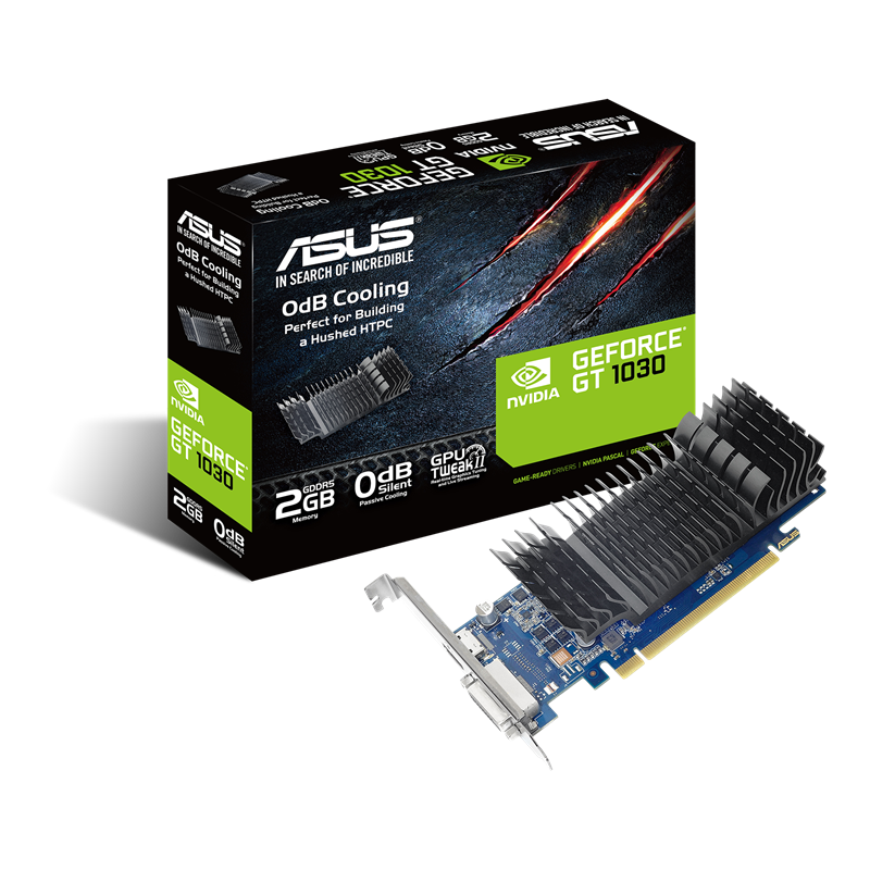 GPU ASUS | NVIDIA GeForce® GT1030-SL-( 2G B ) BRK