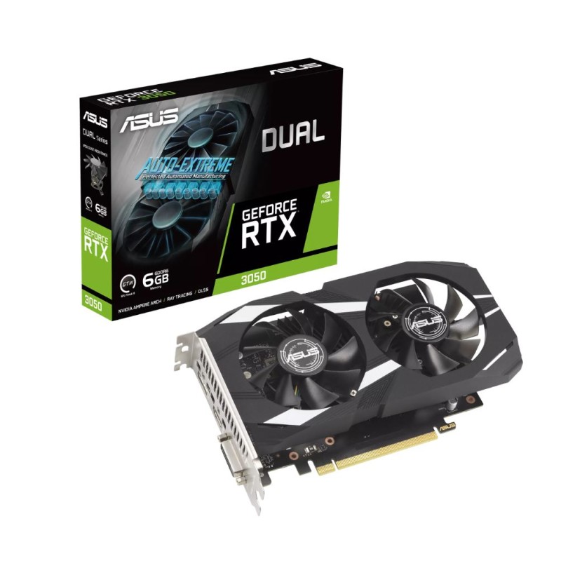 GPU ASUS | NVIDIA GeForce®  Dual-RTX3050- ( 6GB )