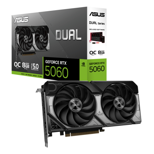 GPU ASUS | NVIDIA GeForce®  DUAL-RTX5060-O8G ( 8GB )