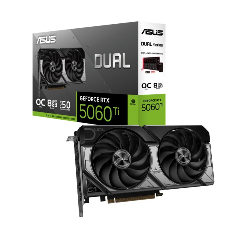 GPU ASUS | NVIDIA GeForce® DUAL-RTX5060TI-O8G ( 8GB )