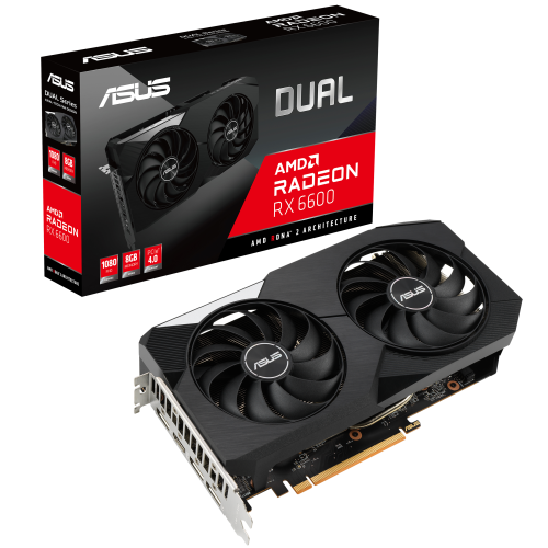 GPU ASUS DUAL | RX6600-8G Gaming