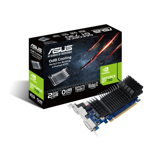 GPU ASUS  | NVIDIA GeForce® GT730-SL-( 2G B ) D5-BRK