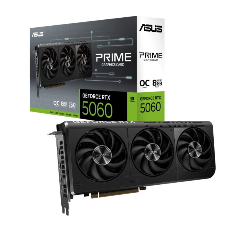 GPU ASUS  | NVIDIA GeForce® PRIME-RTX5060-O8G ( 8GB )