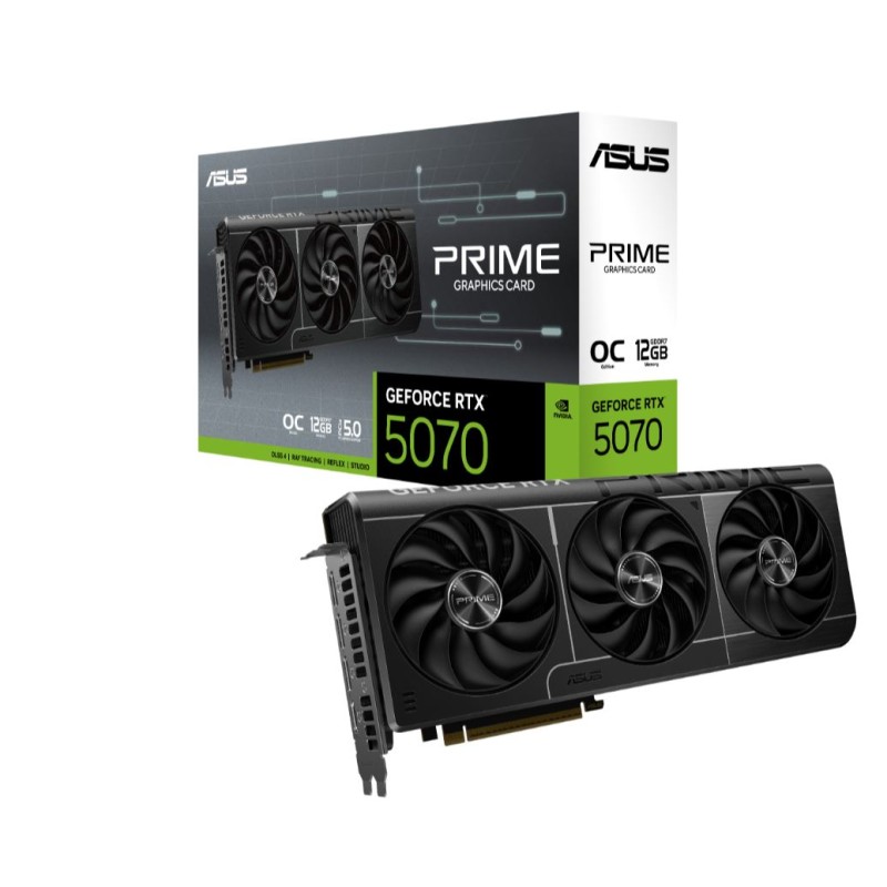 GPU ASUS | NVIDIA GeForce® PRIME-RTX5070-O12G  GDDR7
