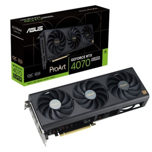 GPU ASUS | NVIDIA GeForce® PROART-RTX4070 Super-(12G​B ​)