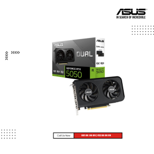 GPU ASUS | NVIDIA GeForce®  DUAL-RTX5050-O8G ( 8GB )