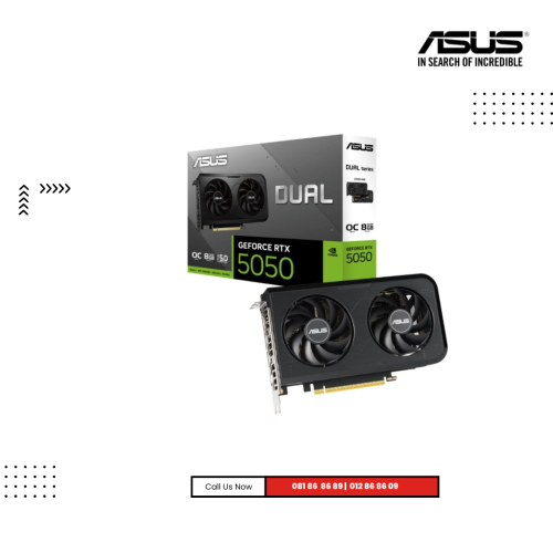 GPU ASUS | NVIDIA GeForce®  DUAL-RTX5050-O8G ( 8GB )